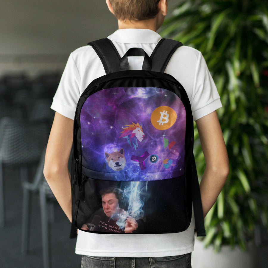 Elon Musk Meme Backpack 