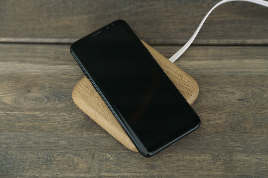 TWINS Wooden Phone Charger